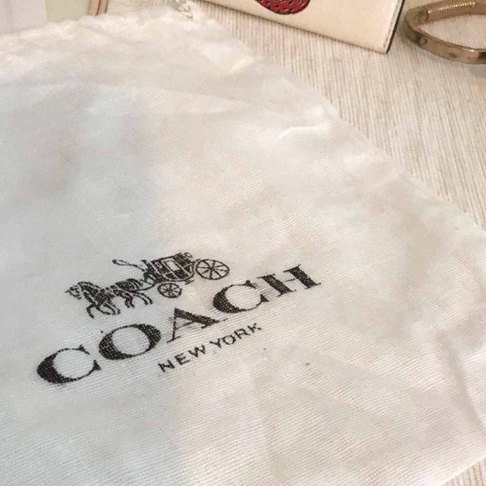 Coach Butterfly Bag Charm Coin Purse NWOT - Picture 7 of 7